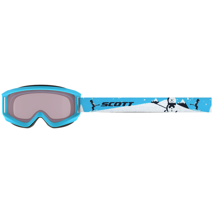 Scott Agent Jr. DL Goggles - Kids' Blue/White/Enhancer