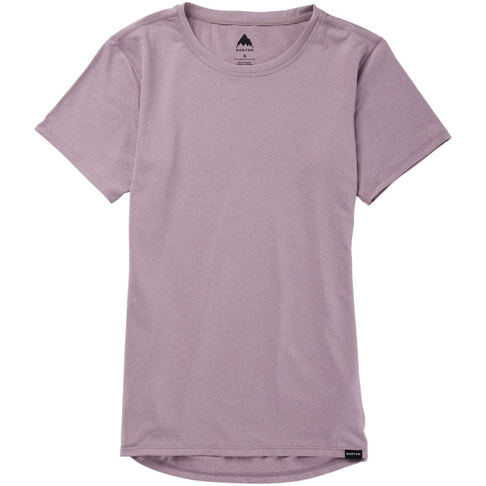 Burton Multipath Essential Tech Short Sleeve Crew T-Shirt - Women's Elderberry Heather