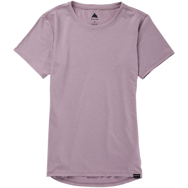Burton Multipath Essential Tech Short Sleeve Crew T-Shirt - Women's Elderberry Heather