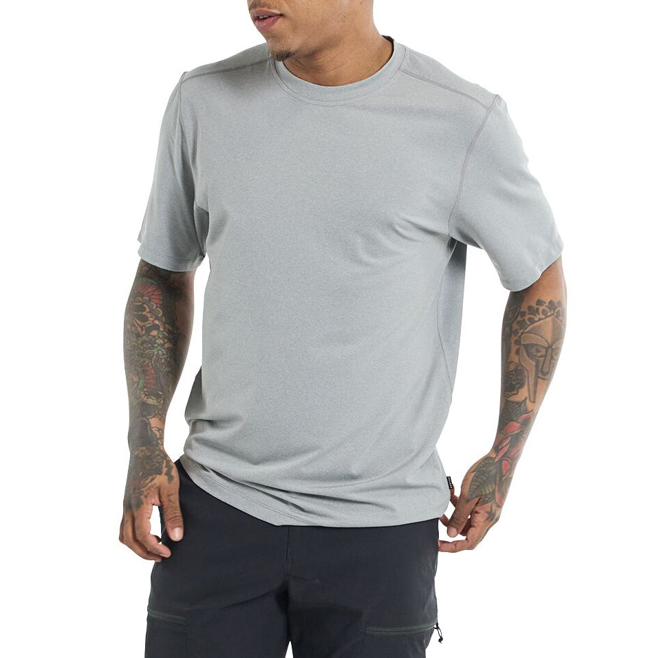 Burton Multipath Essential Tech Short Sleeve T-Shirt - Men's Sharkskin Heather