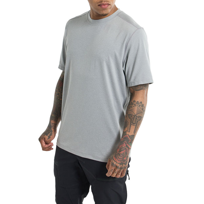 Burton Multipath Essential Tech Short Sleeve T-Shirt - Men's Sharkskin Heather