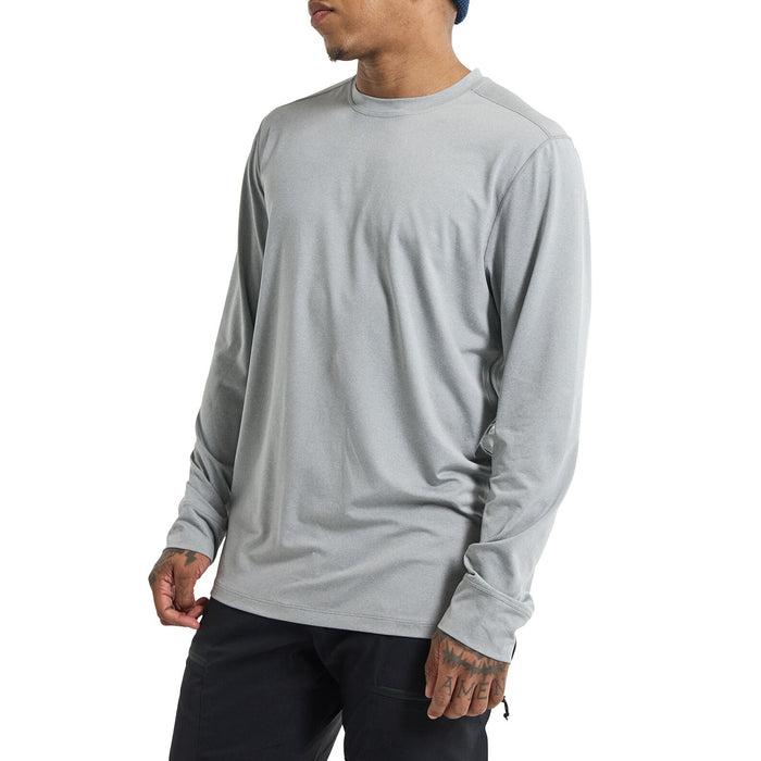 Burton Multipath Essential Tech Long-Sleeve T-Shirt - Men's Sharkskin Heather