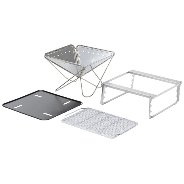 Snow Peak Takibi Fire & Grill Set None