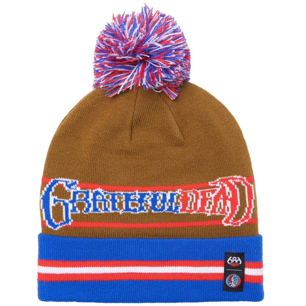 686 Dead Head Knit Beanie Electric Blue