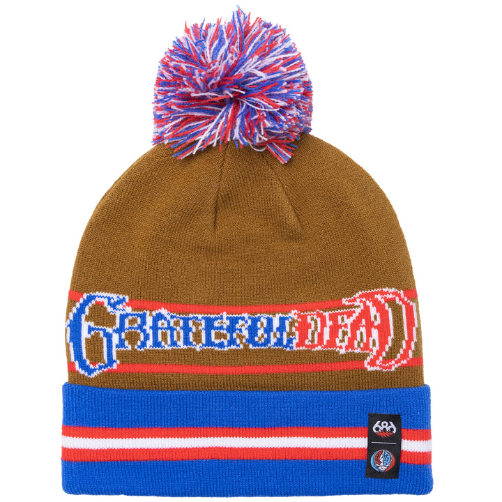 686 Dead Head Knit Beanie Electric Blue