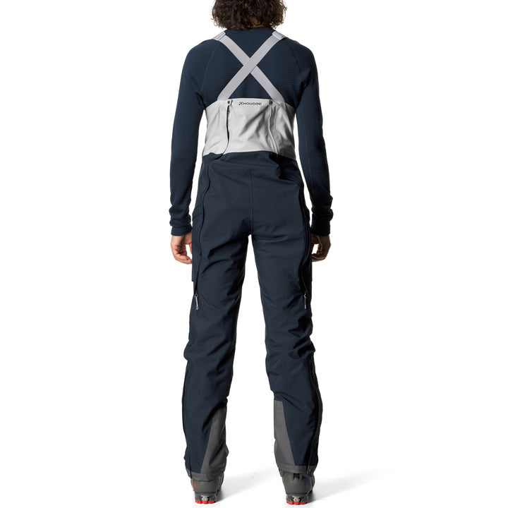 Houdini Rollercoaster Bib - Women's Blue Illusion