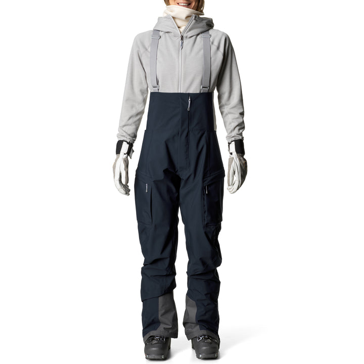 Houdini Rollercoaster Bib - Women's Blue Illusion
