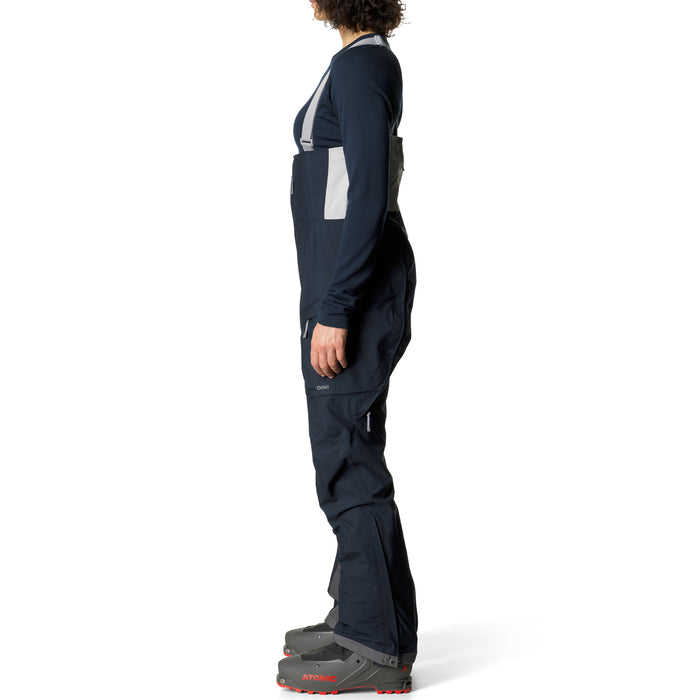 Houdini Rollercoaster Bib - Women's Blue Illusion