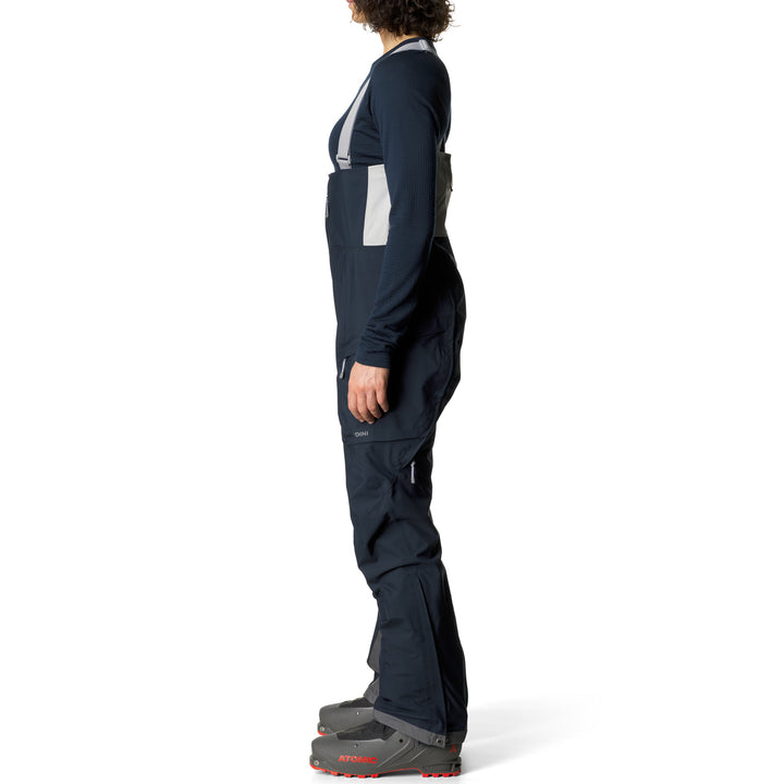 Houdini Rollercoaster Bib - Women's Blue Illusion