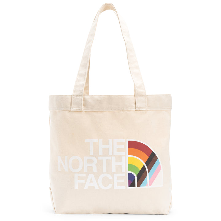 The North Face Pride Tote TNF White Half Dome Pride Print