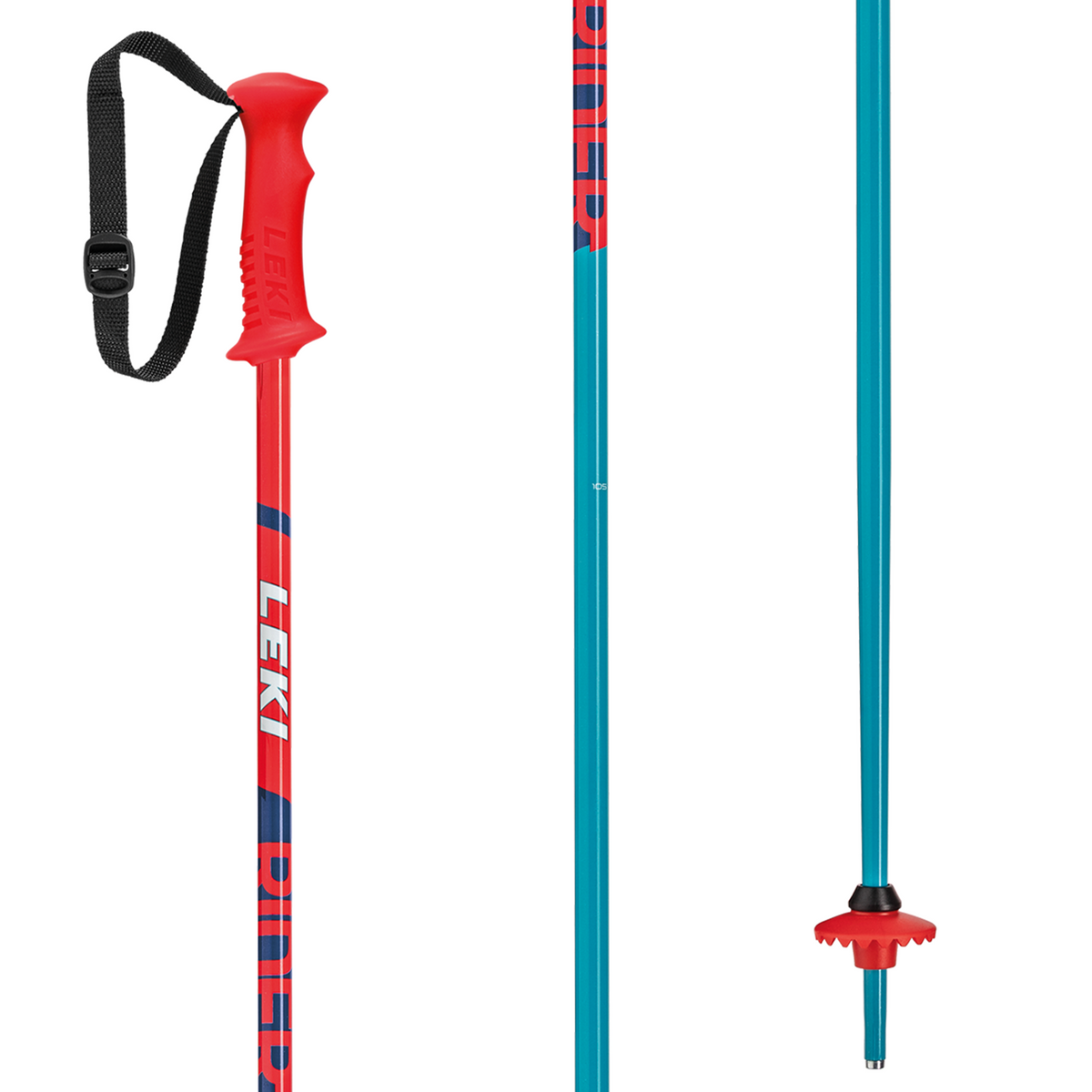 Leki Rider Ski Poles - Kids' 2023 Red