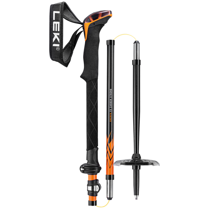 Leki Sherpa FX Carbon Max Adjustable Ski Poles 2023