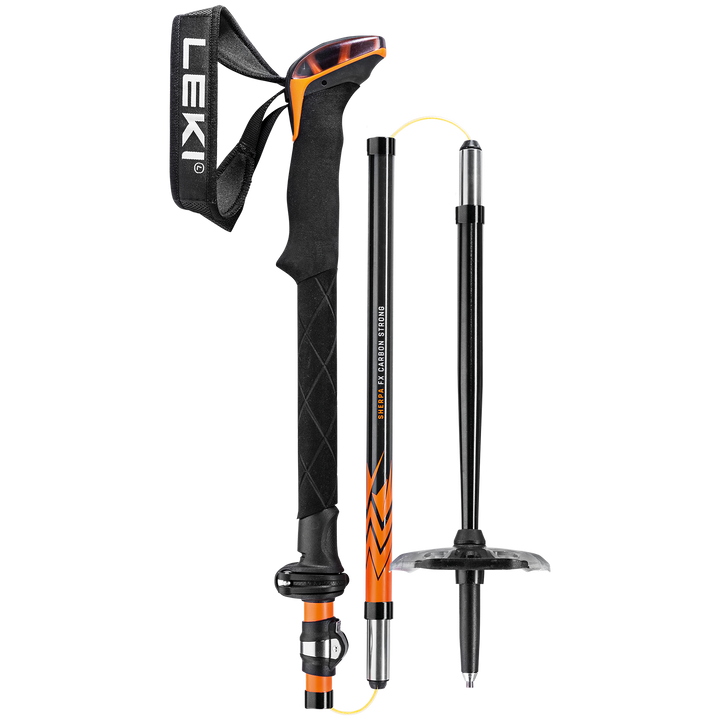 Leki Sherpa FX Carbon Max Adjustable Ski Poles 2023