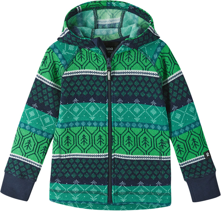 Reima Northern Fleece Sweater - Kids' Cat Eye Green