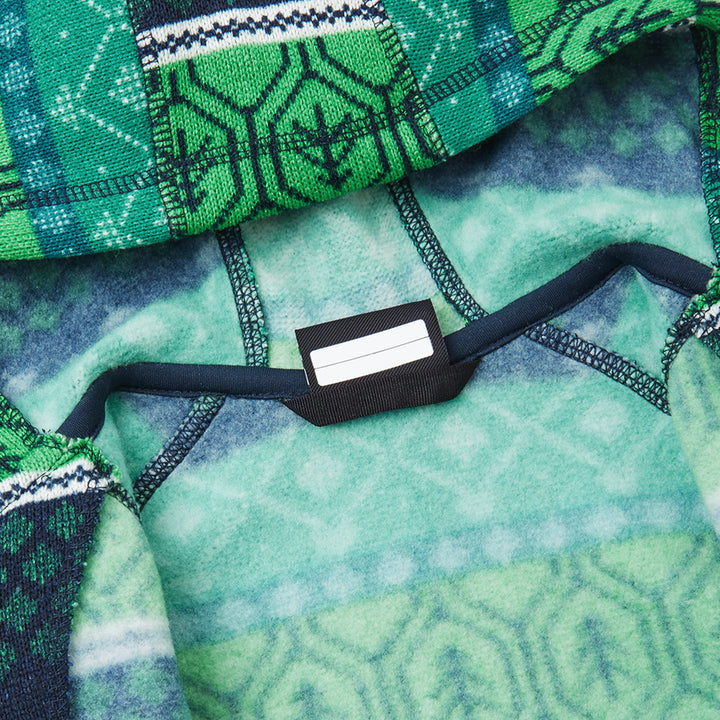 Reima Northern Fleece Sweater - Kids' Cat Eye Green