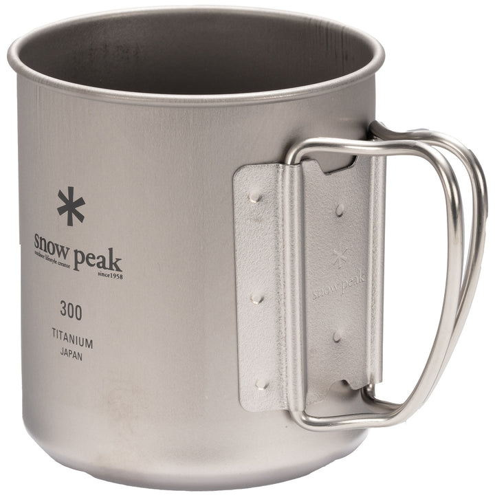 Snow Peak 300ml Titanium Single-Wall Cup Titanium