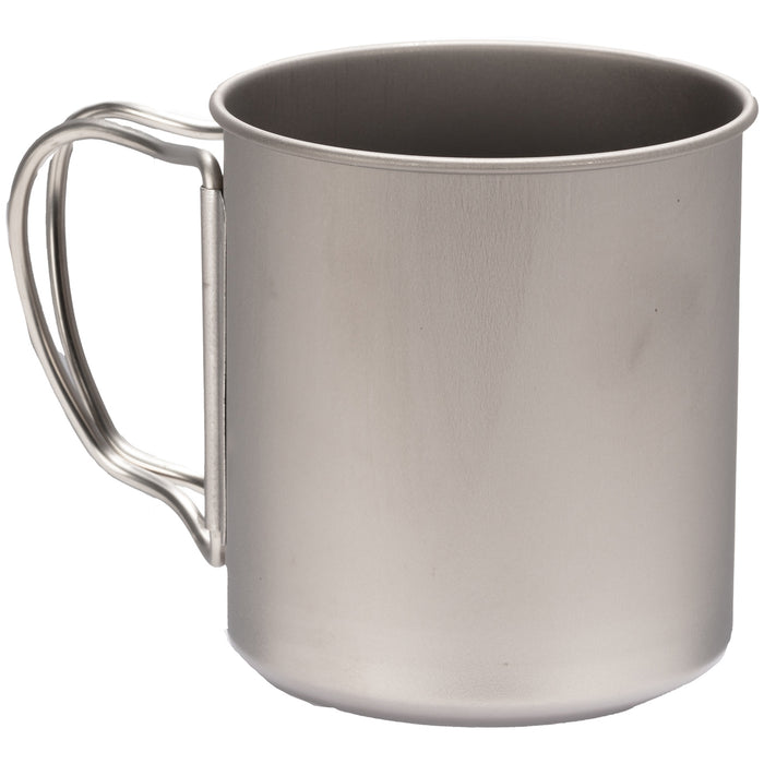 Snow Peak 450ml Titanium Single-Walled Mug Titanium