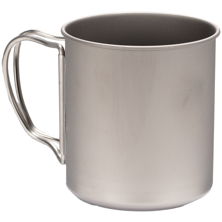 Snow Peak 450ml Titanium Single-Walled Mug Titanium