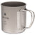Snow Peak 450ml Titanium Single-Walled Mug Titanium