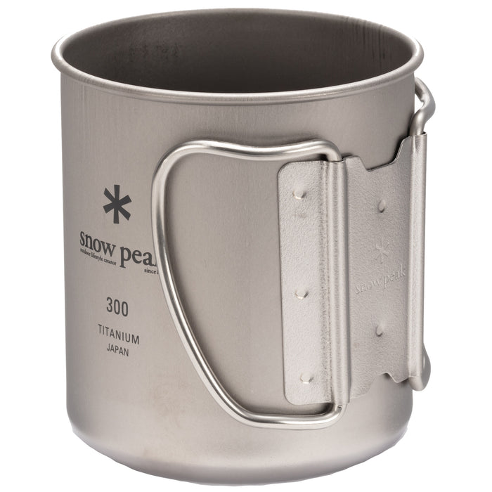 Snow Peak 300ml Titanium Single-Wall Cup Titanium