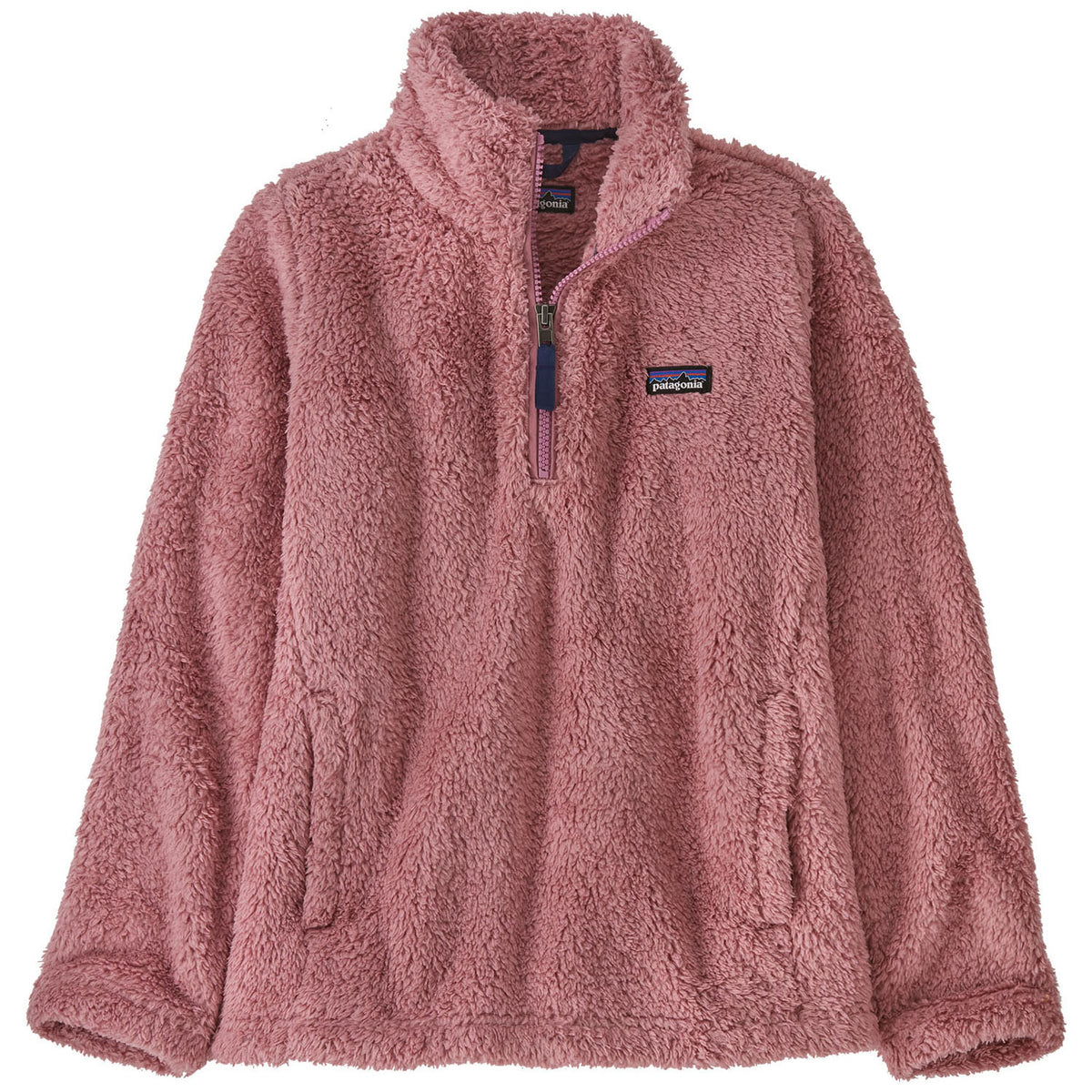 Patagonia Los Gatos 1/4 Zip Fleece Pullover - Girls' Light Star Pink