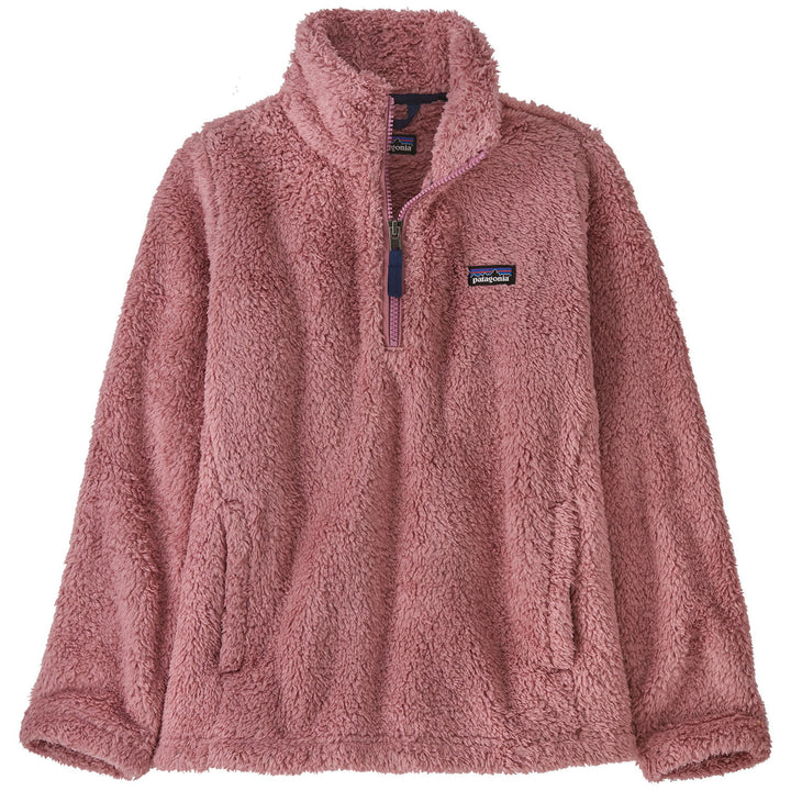 Patagonia Los Gatos 1/4 Zip Fleece Pullover - Girls' Light Star Pink