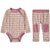 Patagonia Capilene Midweight Baselayer Set - Infants' Planet Hearts: Light Star Pink