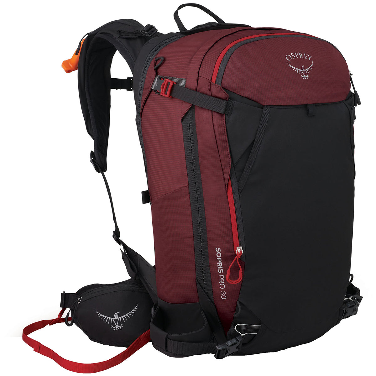 Osprey Sopris Pro E2 Airbag Pack 30 Backpack Red Mountain