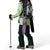 The North Face Snomad 34 Backpack Patina Green Summit Mountainscape Print/TNF Black
