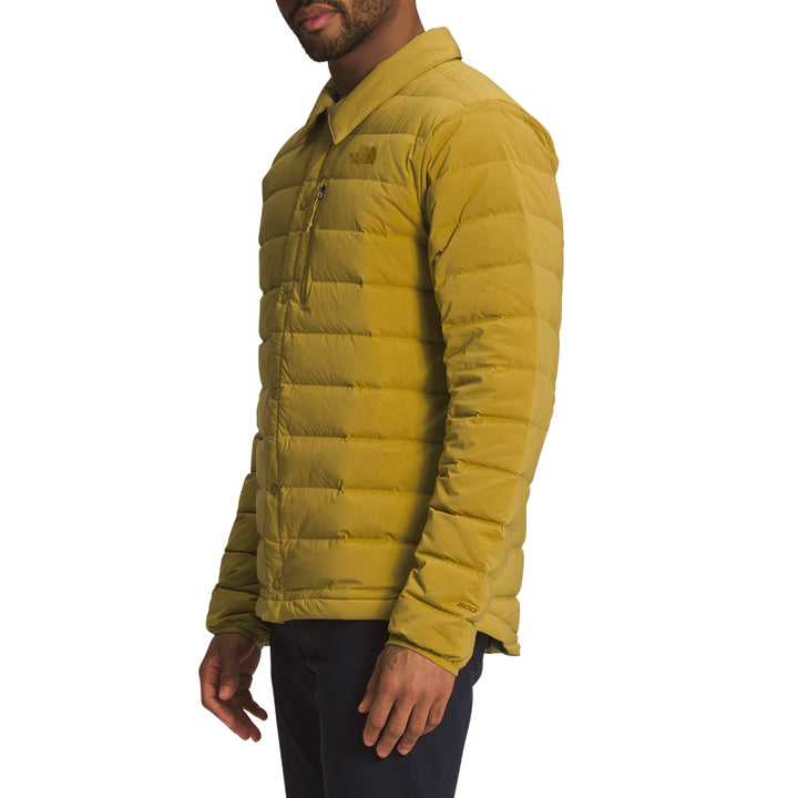The North Face Belleview Stretch Down Shacket - Men's Mineral Gold