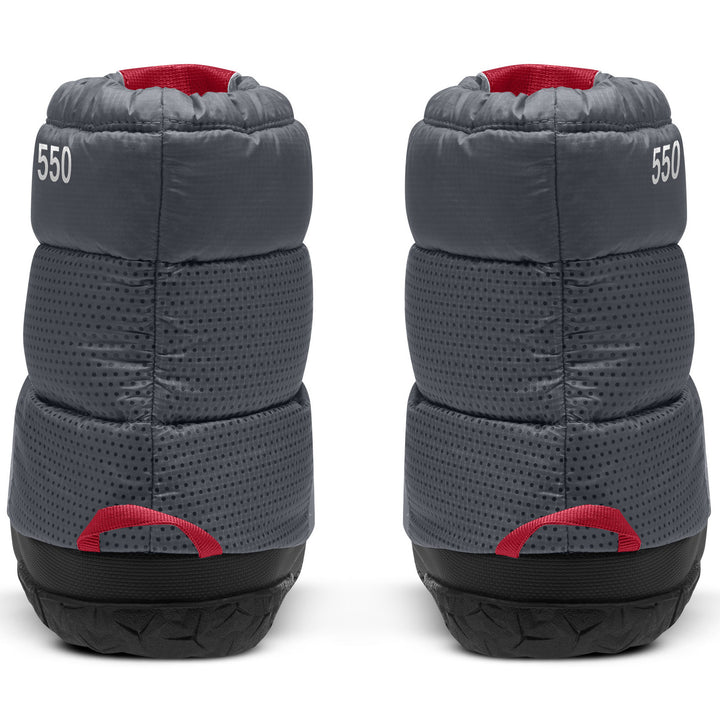 The North Face Nuptse Apres Booties - Men's Vanadis Grey/TNF Black