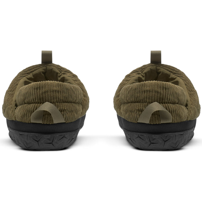 The North Face Nuptse Mule Corduroy Slippers - Men's Military Olive/TNF Black