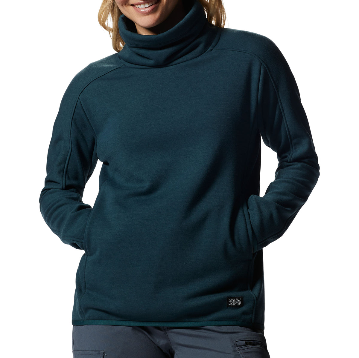 Mountain Hardwear Camplife Pullover Fleece - Women's Dark Marsh