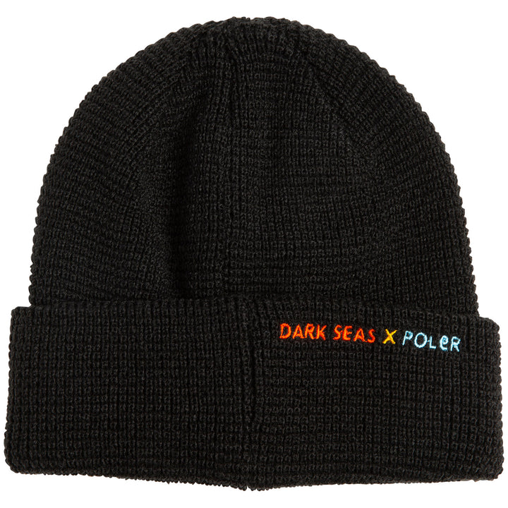 Dark Seas x Poler Beanie Black