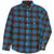 Dark Seas x Poler Woven Flannel - Men's Green/Blue