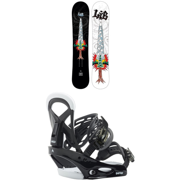 Lib Tech Dynasword C3 Snowboard + Burton Mission Smalls Snowboard Bindings - Kids' 2023