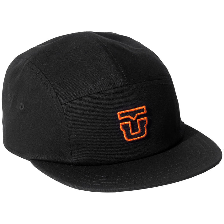 Union 5-Panel Hat Black/Orange