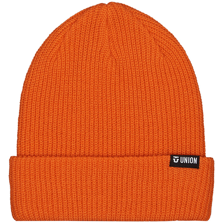 Union Low Cuff Beanie Orange
