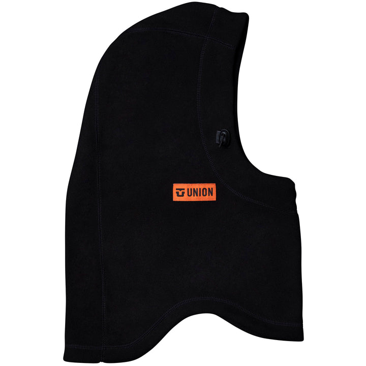 Union Fleece Hood Black
