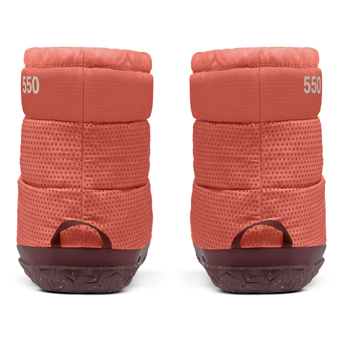 The North Face Nuptse Apres Booties - Women's Coral Sunrise/Wild Ginger