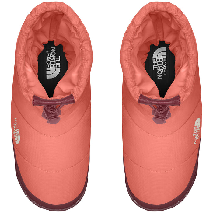 The North Face Nuptse Apres Booties - Women's Coral Sunrise/Wild Ginger