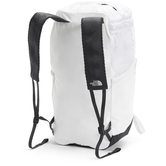 The North Face Flyweight Daypack TNF White/Asphalt Grey/TNF Red