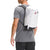 The North Face Flyweight Daypack TNF White/Asphalt Grey/TNF Red