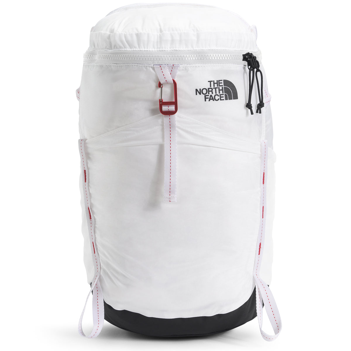 The North Face Flyweight Daypack TNF White/Asphalt Grey/TNF Red