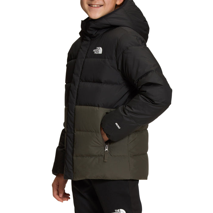 The North Face North Down Fleece-Lined Parka - Boys' New Taupe Green