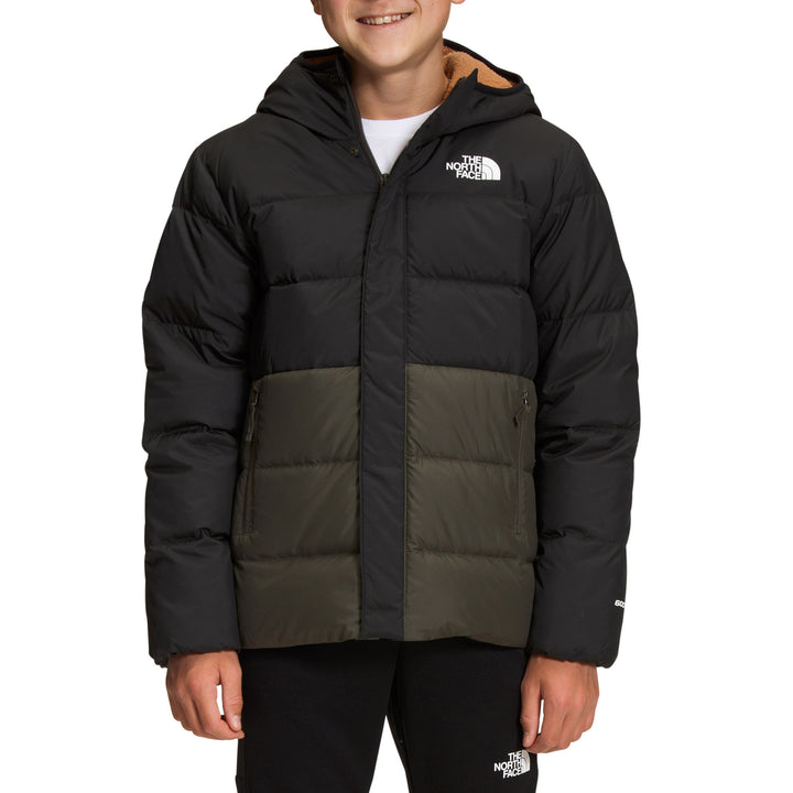 The North Face North Down Fleece-Lined Parka - Boys' New Taupe Green