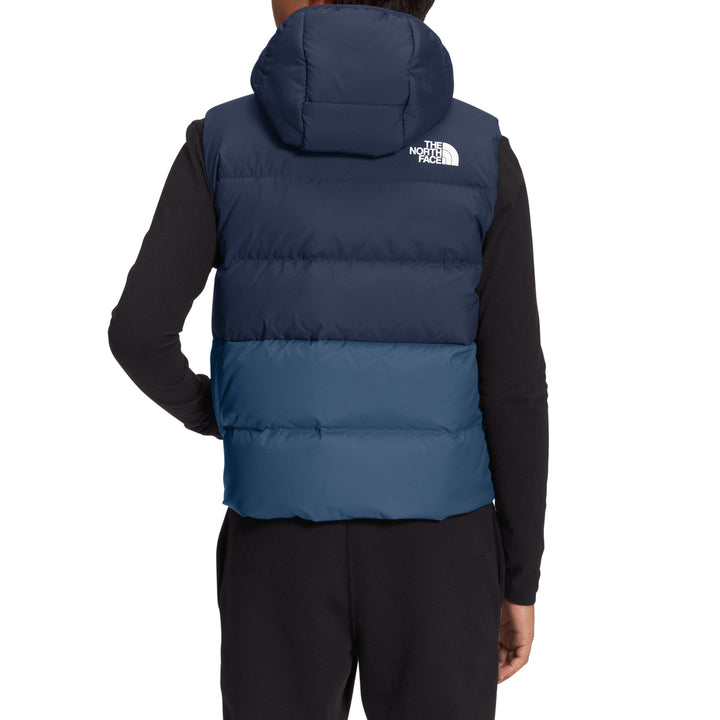 The North Face Reversible North Down Hooded Vest - Boys' Summit Navy
