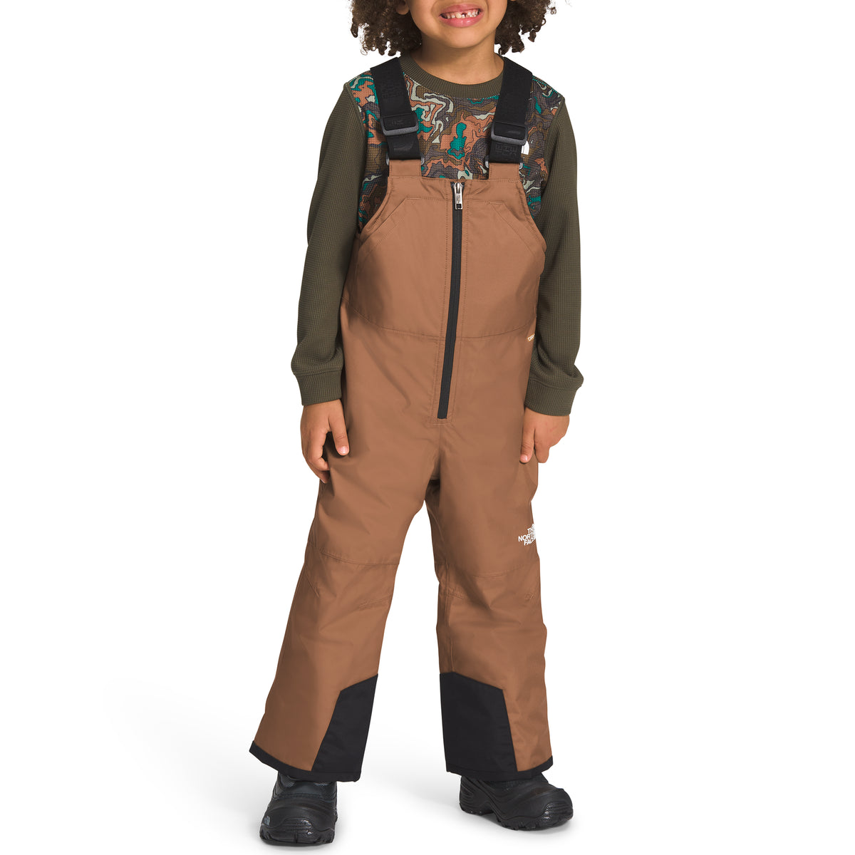 The North Face Freedom Insulated Bib - Toddlers' Toasted Brown