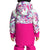 The North Face Freedom Insulated Jacket - Toddlers' Peak Purple Terrain Multi-Print