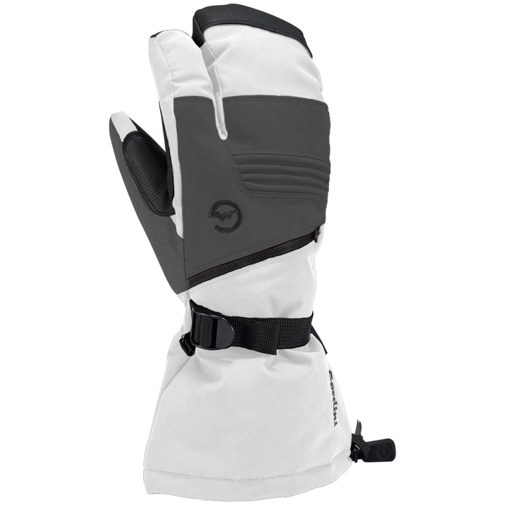 Gordini Storm GORE-TEX 3 Finger Mittens - Women's White/Grey